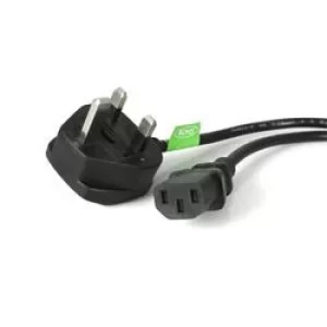 Image of StarTech.com 6ft Standard UK Computer Power Cord