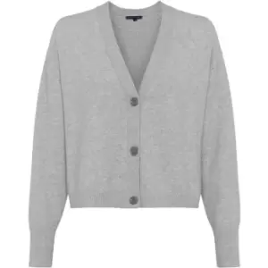 Image of French Connection Millia Vhari Cardigan - Grey