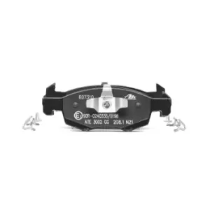 Image of ATE Brake pad set 13.0460-7310.2 Brake pads,Brake pad set, disc brake OPEL,VAUXHALL,Corsa E Schragheck (X15),Corsavan Mk IV (E) Kastenwagen (X15)