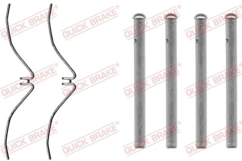 Image of QUICK BRAKE Brake pad fitting kit QUICK BRAKE 109-1061