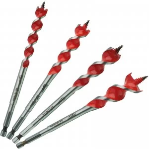 image of Milwaukee 4 Piece Speed Feed Drill Bit Set