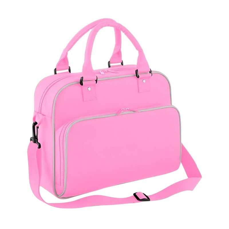 Image of Bagbase Mens Compact Dance Messenger Bag (15 Litres) in Dusty Pink Dusty Pink Male