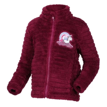 Image of Regatta Peppa F/Z Fleece - RaspRadiance
