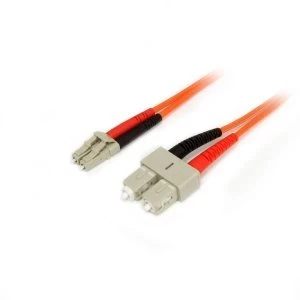 Image of 3m Multimode 50125 Duplex Fiber Patch Cable LC SC
