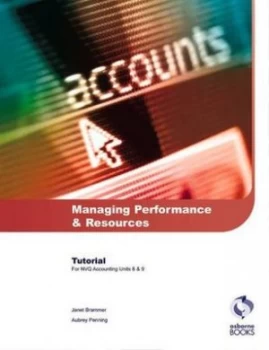 Image of Managing Performance and Resources by Janet Brammer and Aubrey Penning Book