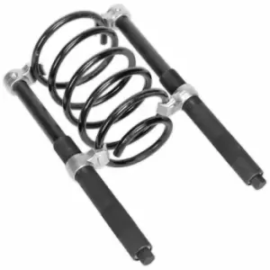 image of AK3845 Coil Spring Compressor Set 2pc Heavy-Duty 2500kg/Pair - Sealey