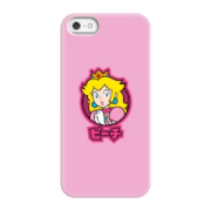 Image of Nintendo Super Mario Peach Kanji Phone Case - iPhone 5/5s - Snap Case - Gloss