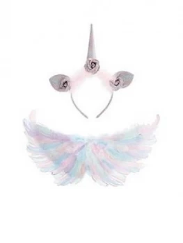 Image of Monsoon Girls Solar Wings Unicorn Dress Up - Multi