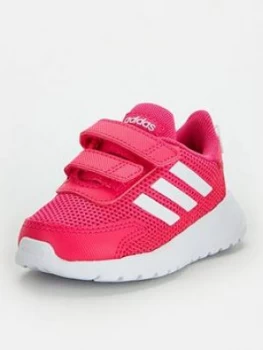 Image of Adidas Tensaur Run Infant Trainers - Pink/White