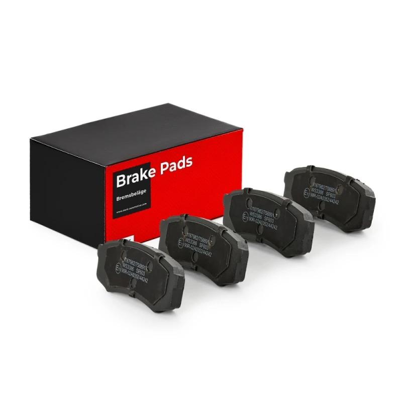 Image of STARK SKBP-0010231 Brake pad set Rear Axle, excl. wear warning contact Brake Pad Set,disc brake (402)