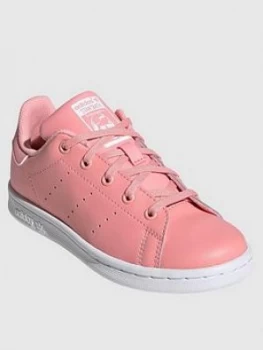 Image of Adidas Originals Childrens Stan Smith Trainers - Pink