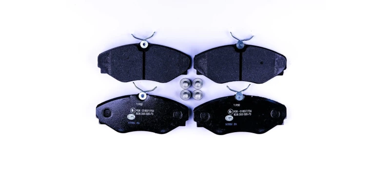 Image of HELLA Brake pad set HELLA 8DB 355 020-731