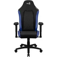 image of Aerocool Crown Nobility Series Gaming Chair - Black/Blue