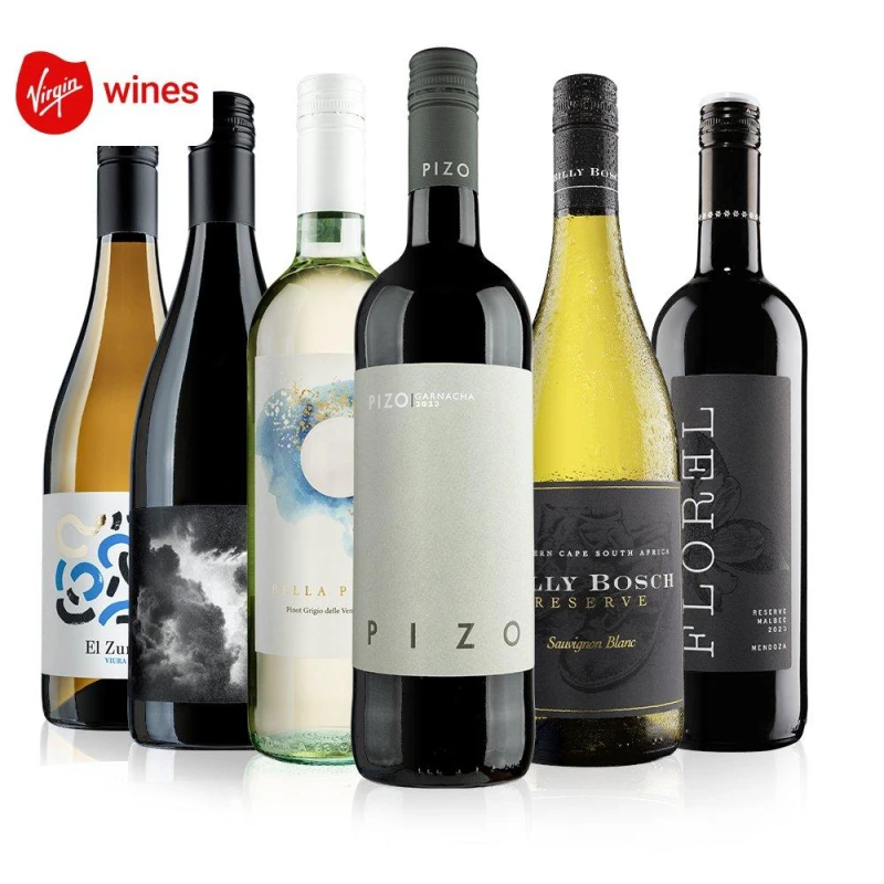 Image of Virgin Wines Must Have 6 Bottle Mixed Case Multi unisex 6