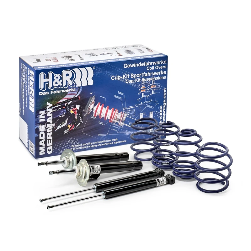 Image of Suspension kit, coil springs / shock absorbers H&R 40419-1