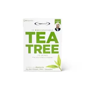 Image of The Eye Doctor Biodegradable Tea Tree Eyelid Wipes