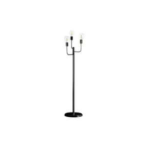 Image of Mantis 3 Light Multi Arm Floor Lamp, Black