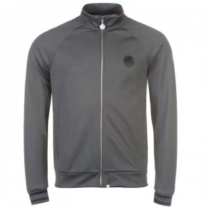 image of Pretty Green Milner Track Top - Grey Marl