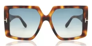 image of Tom Ford Sunglasses FT0790 QUINN 53P