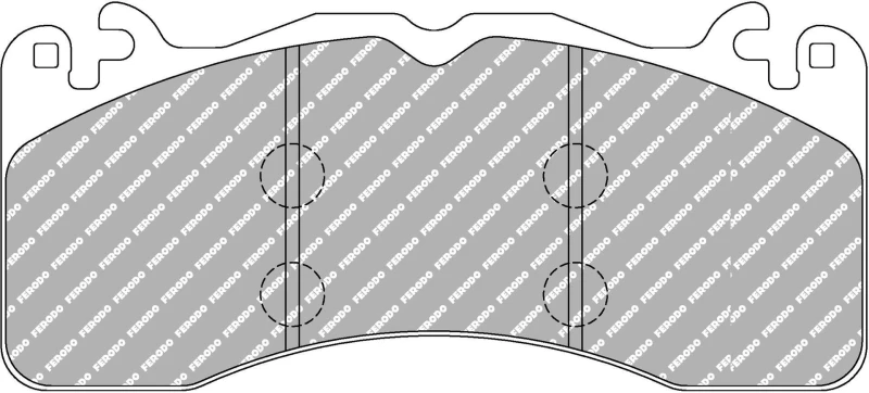 Image of Brake pad set FERODO RACING FCP4711Z