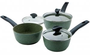 image of Prestige Eco 3 Piece Saucepan Set