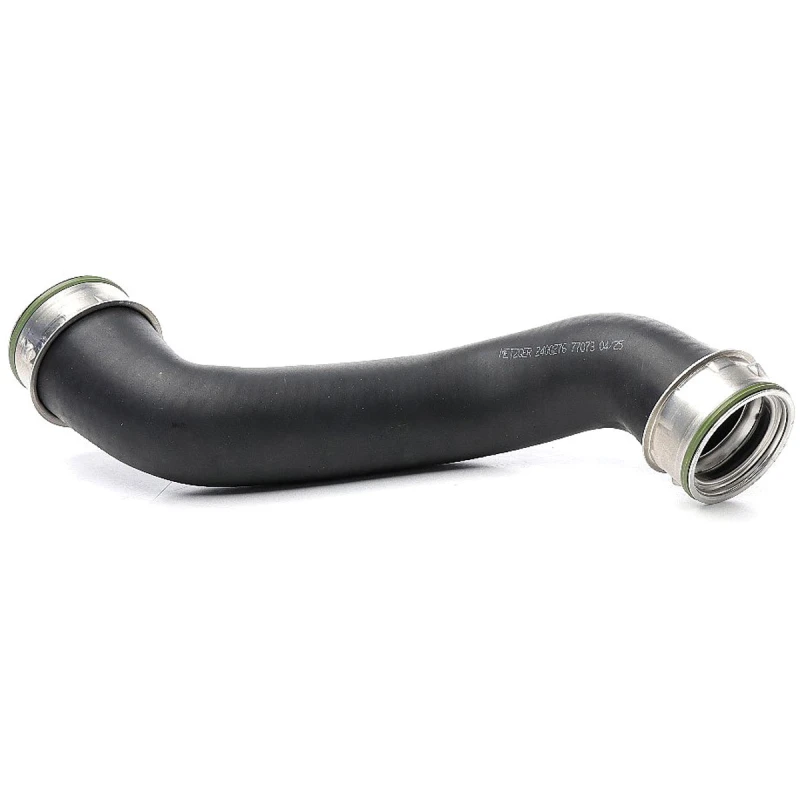 Image of METZGER 2400276 Turbocharger Hose with quick couplers, Rubber with fabric lining Rubber with fabric lining Charger Intake Hose (3314)