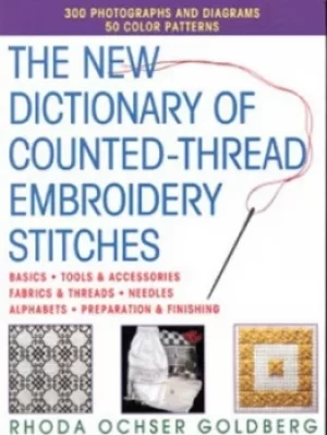 Image of The new dictionary of counted-thread embroidery stitches by Rhoda Ochser Goldberg