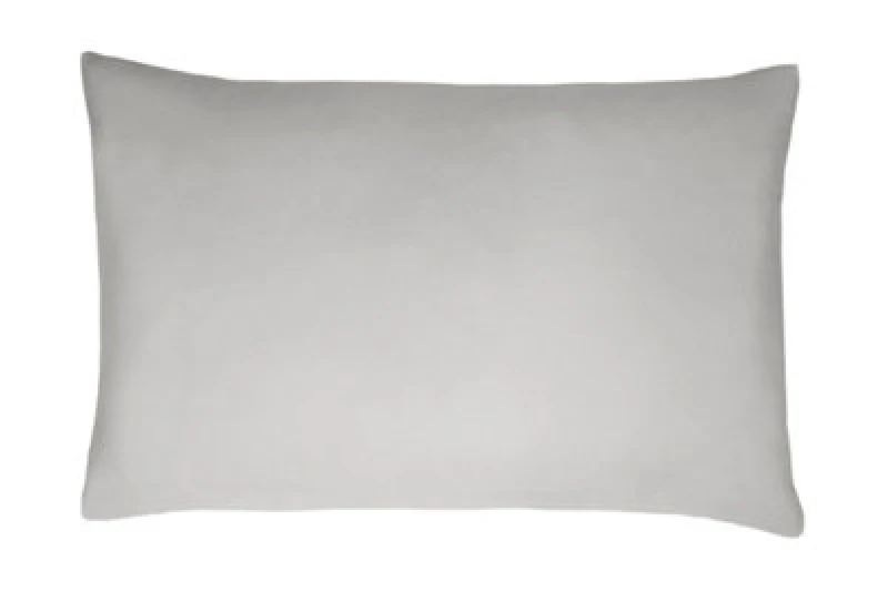 Image of Smart Living Smart Living Luxurious 300 Thread Count Anti-Allergy 100% Cotton Sateen Pillowcases in Silver Size: Standard Pillow Case Silver Standar