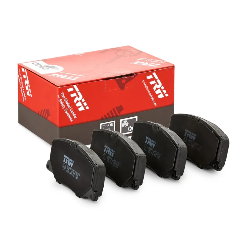 Image of TRW GDB798 Brake pad set with acoustic wear warning, with accessories Brake Pad Set,disc brake (402)