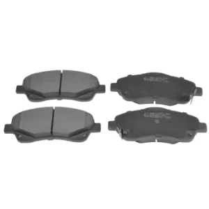Image of Brake Pad set ADT342141 by Blue Print Front Axle