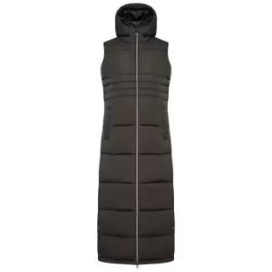 Image of Dare 2B Womens Reputable Long II Padded Bodywarmer Gilet UK 12- Bust 38', (97cm)