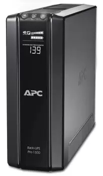 Image of Power Saving Back-UPS RS 1500 230V CEE 7/5 - 1200 VA - 865 W - 445 J - Sealed Lead Acid (VRLA) - 8 h - Black