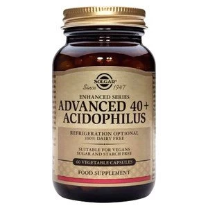 image of Solgar Advanced 40 Acidophilus Non Dairy Vegetable Capsules 120 caps