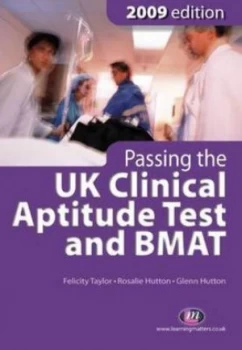 Image of Passing the UK Clinical Aptitude Test ukcat and Bmat 2009 by Rosalie Hutton Book