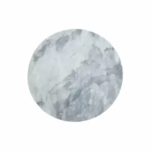 Image of Interiors by PH Sunny Round Marble Chopping Board - White
