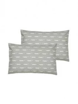 Image of Scion Mr Fox Cotton Standard Pillowcases (Pair)