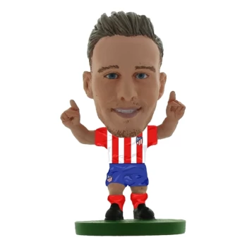 image of Soccerstarz Atletico Madrid Home Kit - Saul Niguez Figure