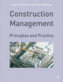 Image of Construction Management by A. Griffith Book