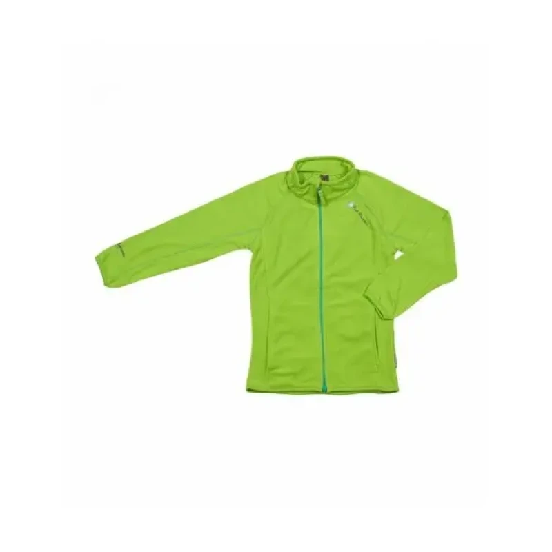 Image of Peak Mountain Girl's full-zip microfleece sweatshirt Peak Mountain Fafone Vert Female 8 ans FAFONE/AF/1-VERT