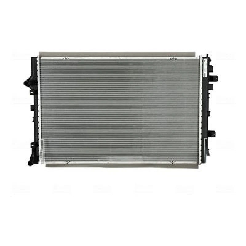 Image of NISSENS 607347 Engine radiator Aluminium, Brazed cooling fins, without expansion tank, without gasket/seal Radiator,engine cooling (470)