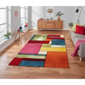 Image of Sunrise 21821 Multi 120cm x 170cm Rectangle - Multicoloured