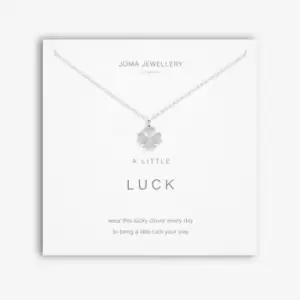 image of A Little Luck Silver 46cm + 5cm Extender Necklace 5282