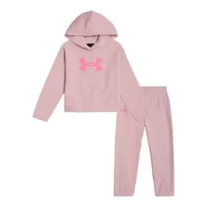 image of Under Armour OTH Hoodie Set Juniors - Pink