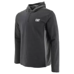 Image of Caterpillar Unisex Adult Coolmax Hoodie (XL) (Black)