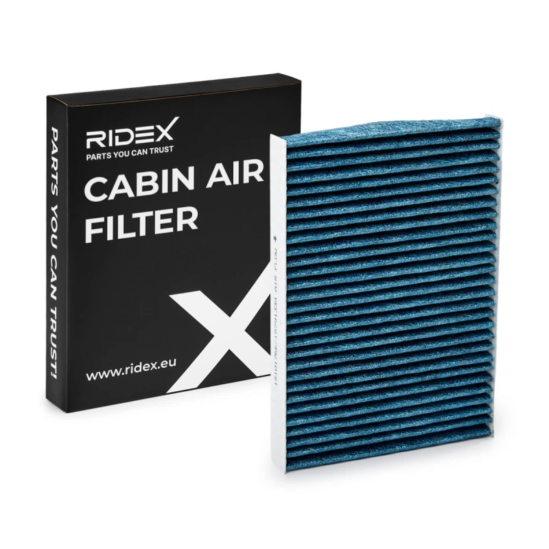 Image of RIDEX 424I0586 Pollen filter with antibacterial action Filter,interior air (424)