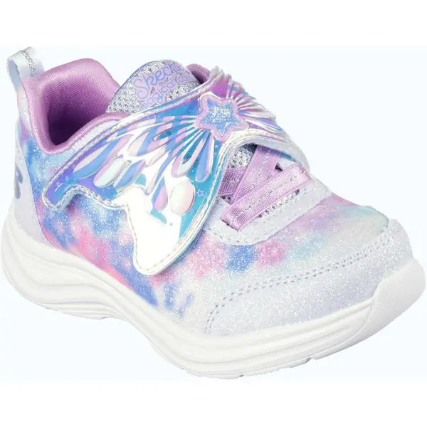 Image of Skechers Girls Glimmer Kicks Magical Wings Trainers UK Size 4 (EU 21)