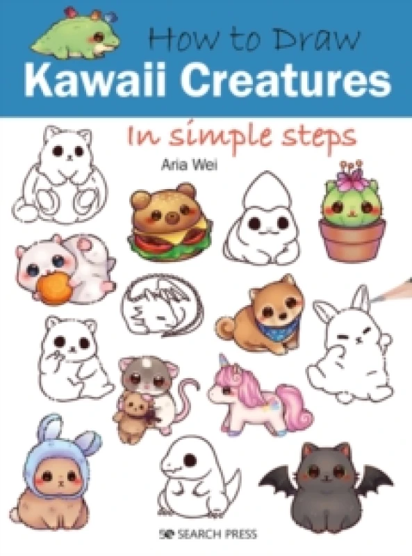 Image of How to Draw: Kawaii Creatures : In Simple Steps Paperback / softback