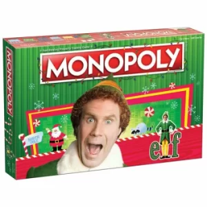 Image of Elf Monopoly Board Game