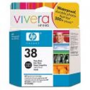 Image of HP 38 Photo Black Ink Cartridge