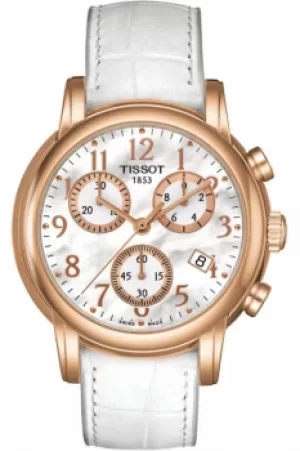 image of Ladies Tissot Dressport Chronograph Watch T0502173611200